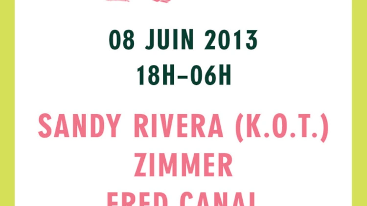 Nouveau Disco avec Sandy Rivera, Zimmer, Fred Canal, Himan