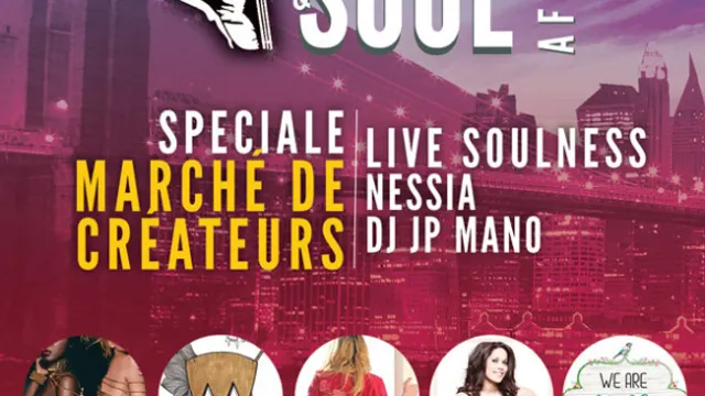 LIVE & SOUL AFTERWORK SPECIALE MARCHÉ DE CREATEURS