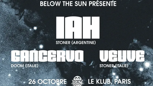 IAH, CANCERVO & VEUVE
