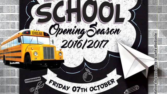 BACK TO SCHOOL - SAM ONE LIVE