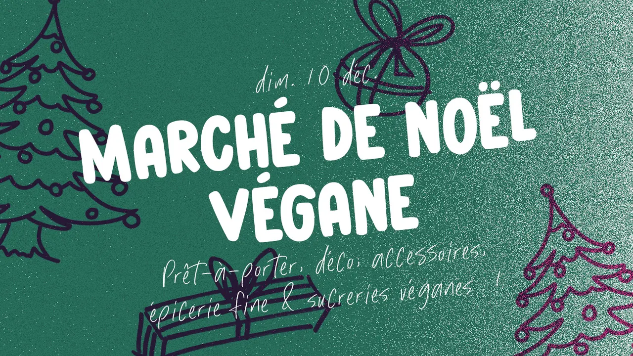 Marché de Noël Végane