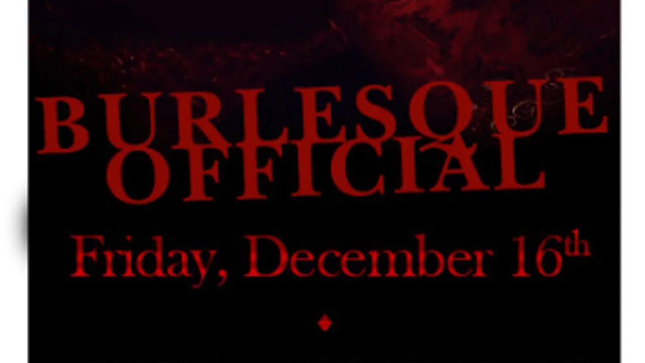 BURLESQUE "SHOW PARTY"