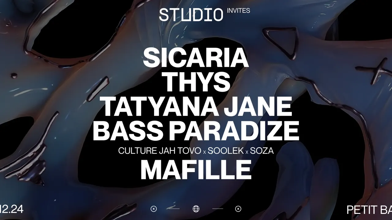 STUDIO INVITES SICARIA, THYS, TATYANA JANE, & MORE!