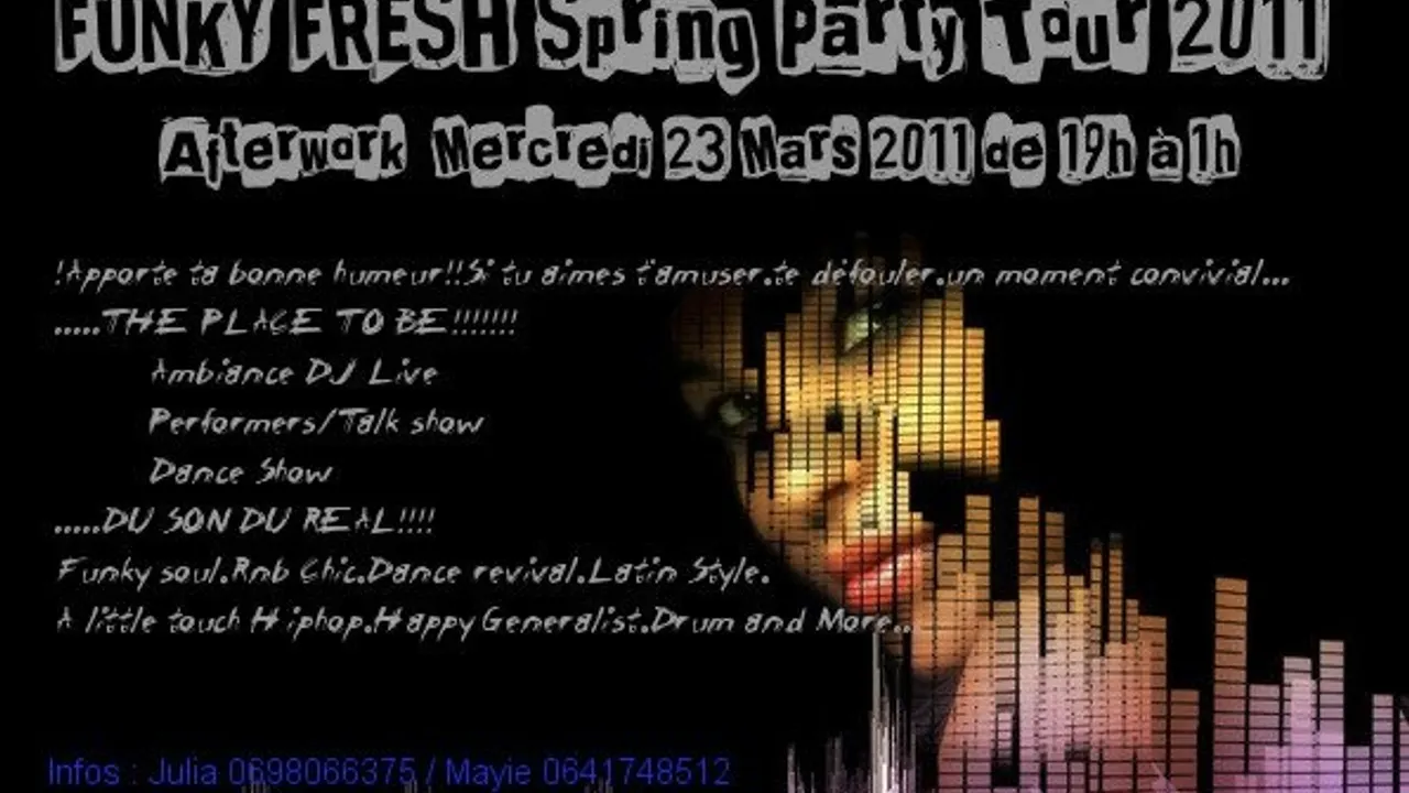 FUNKY FRESH SPRING PARTY TOUR