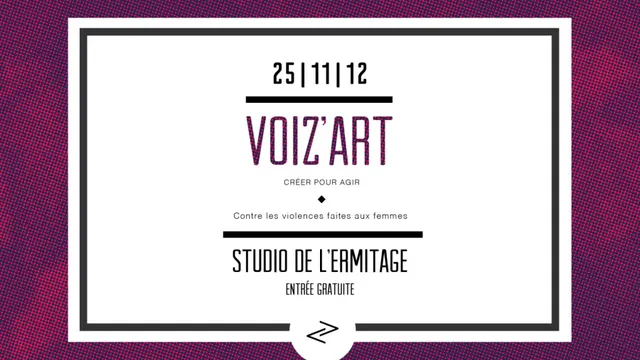 VOIZ'ART Créer pour agir, contre les violences faites aux femmes