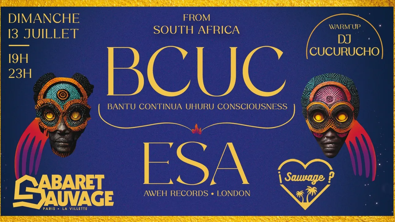 ¡Sauvage w/ BCUC - Esa - Dj Cucurucho ?