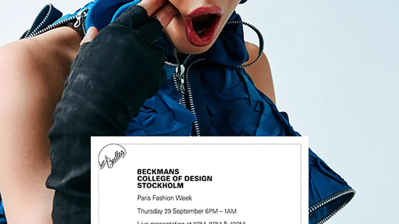 Beckmans College of Design at Paris Fashion Week
