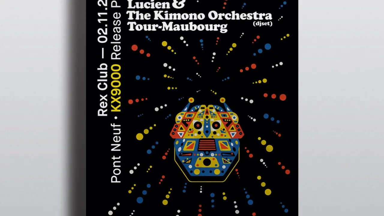 Pont Neuf Kx9000 Release Party: Session Victim, Lucien & The Kimono Orchestra (Djset), Tour-MAU