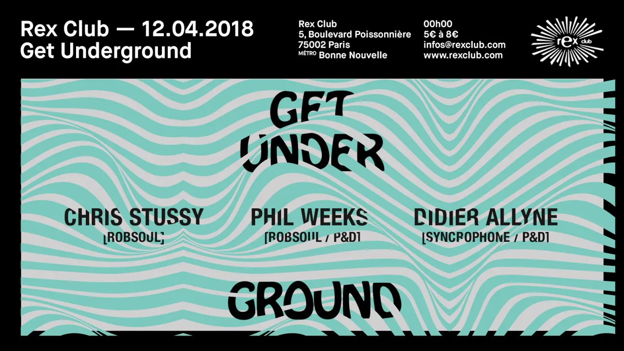 Get Underground: Chris Stussy, Phil Weeks, Didier Allyne