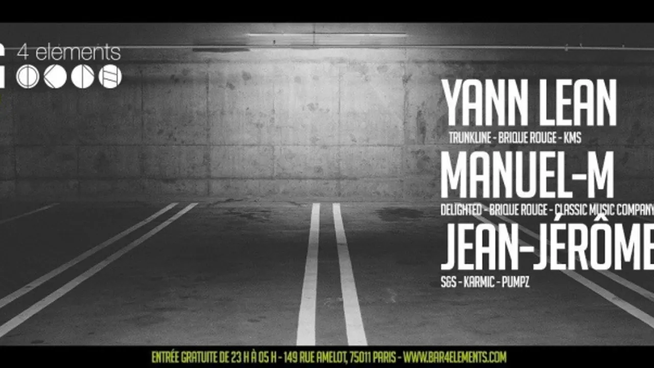 Analog invite Yann Lean, Manuel-M, Jean-Jerome & Kaine