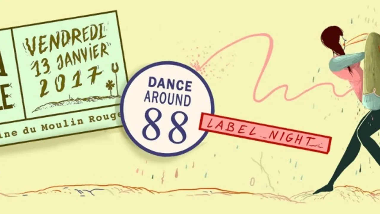 Dada Temple : Dance Around 88 Label Night
