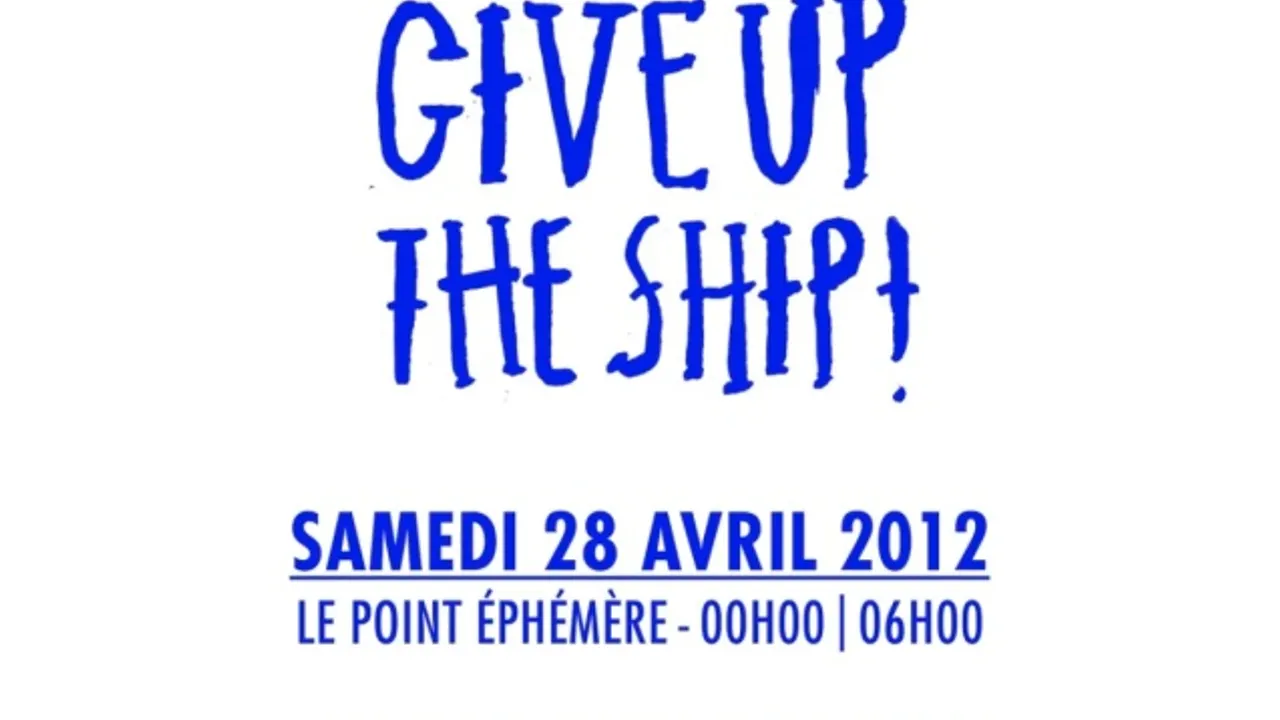 Don't Give Up The Ship!