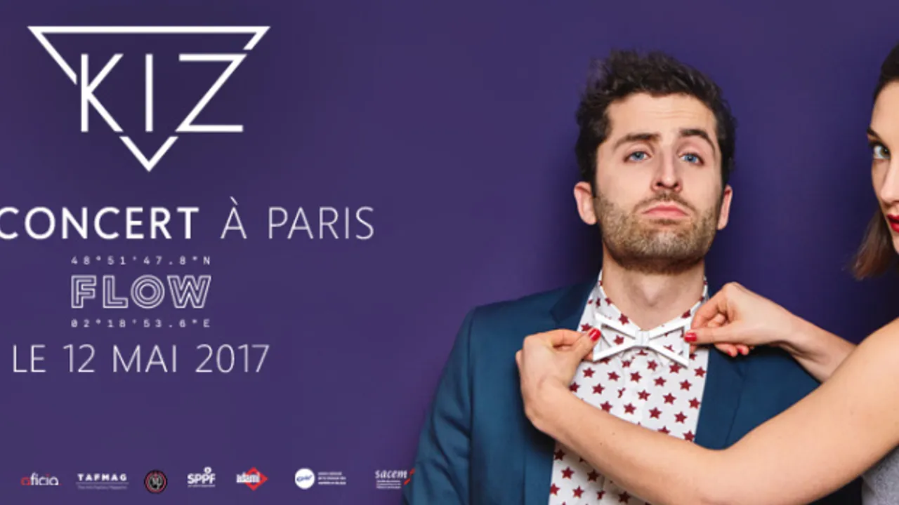KIZ en concert à Paris le 12 mai 2017 sur la péniche Le Flow