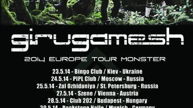 Girugamesh - 2014 Europe Tour Monster
