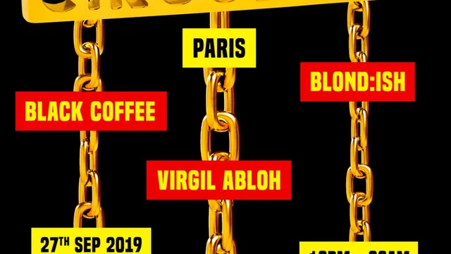 CircoLoco Paris presents Black Coffee, Blondish, Virgil Abloh