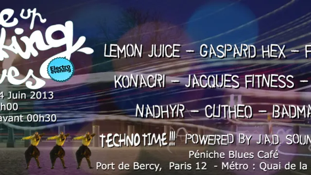 Wake Up Freaking Waves : Techno Time