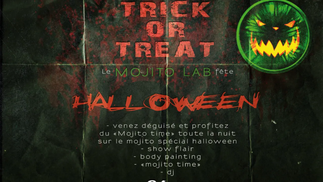 LE MOJITO LAB FÊTE HALLOWEEN