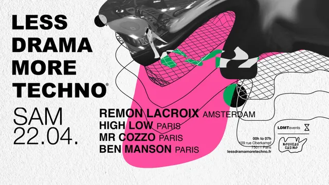 LESS DRAMA MORE TECHNO #37