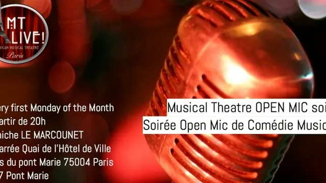 AMT Live Open Mic Soirées Comédie Musicale