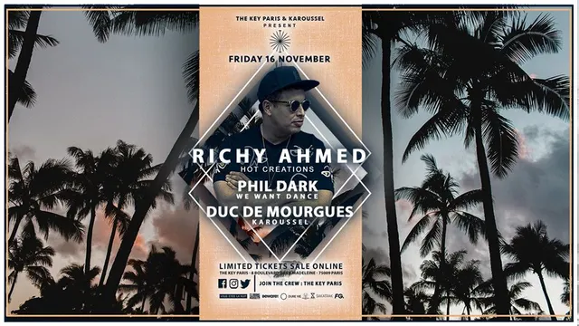 The Key x Karoussel : Richy Ahmed, Phil Dark, Duc de Mourgues
