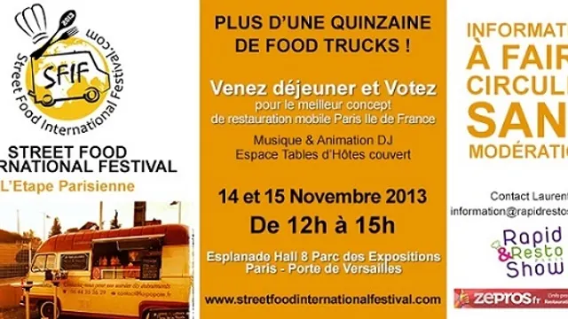 Street Food International Festival L'Etape Parisienne