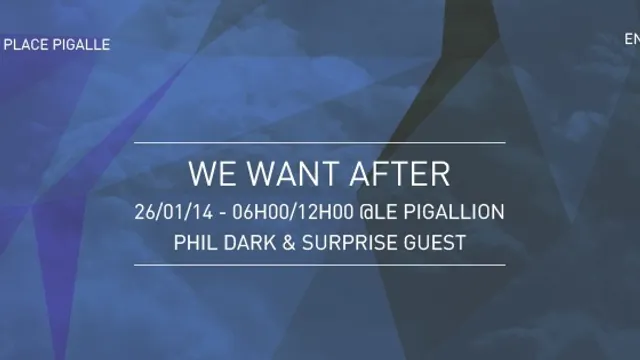 We Want After
