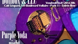 Dolibox & LLC - Purple Yoda Night