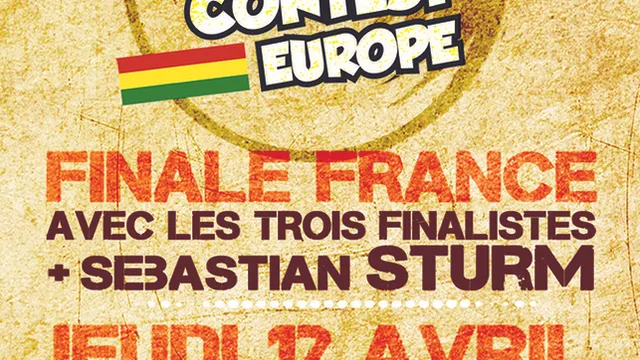 Finale France de l'European Reggae Contest à Paris!