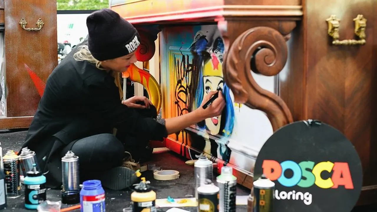 32 H de Live Painting 100% Street Art