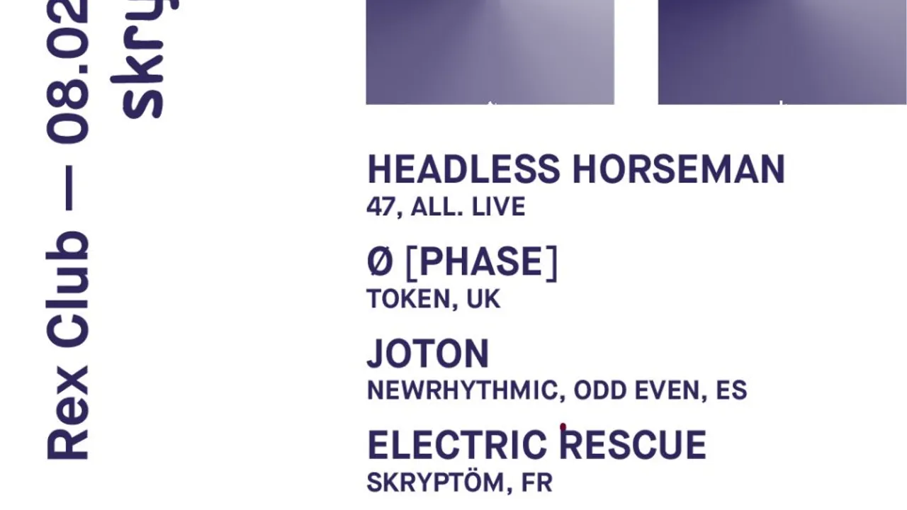 Skryptom: Headless Horseman, Ø [PHASE], Joton, Electric Rescue