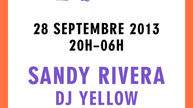 Nouveau Disco : Sandy Rivera - DJ Yellow - Mrs. Blythe