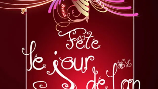 LE globo fete son nouvel ans" HAPPY HOUR CHAMPAGNE