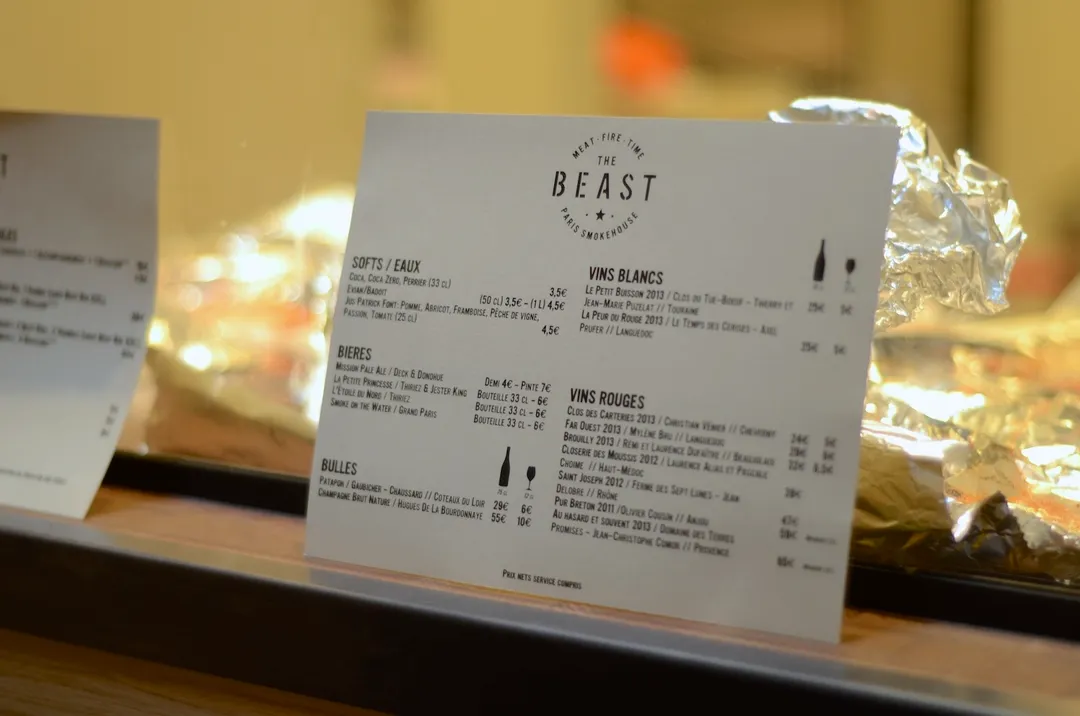 The Beast Restaurant Paris