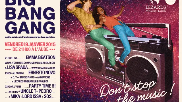 Big Bang Gang.... Don't Stop the Music