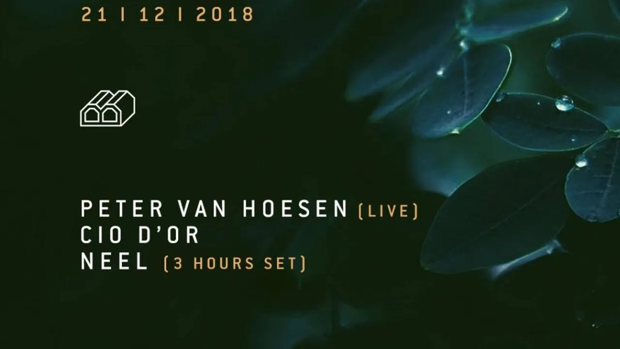 BLOCAUS: Peter Van Hoesen Live, Cio D'or, Neel (3hrs set)