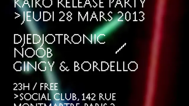 Kaiko Release Party
