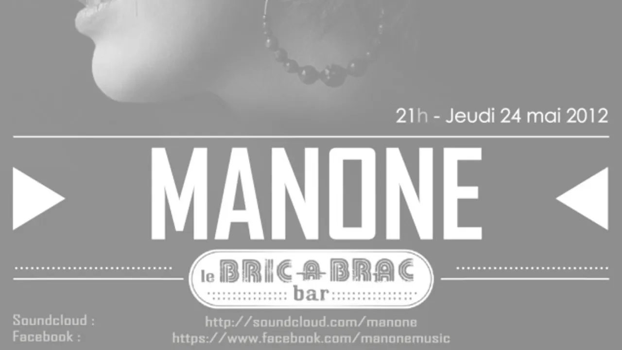MANONE EN LIVE