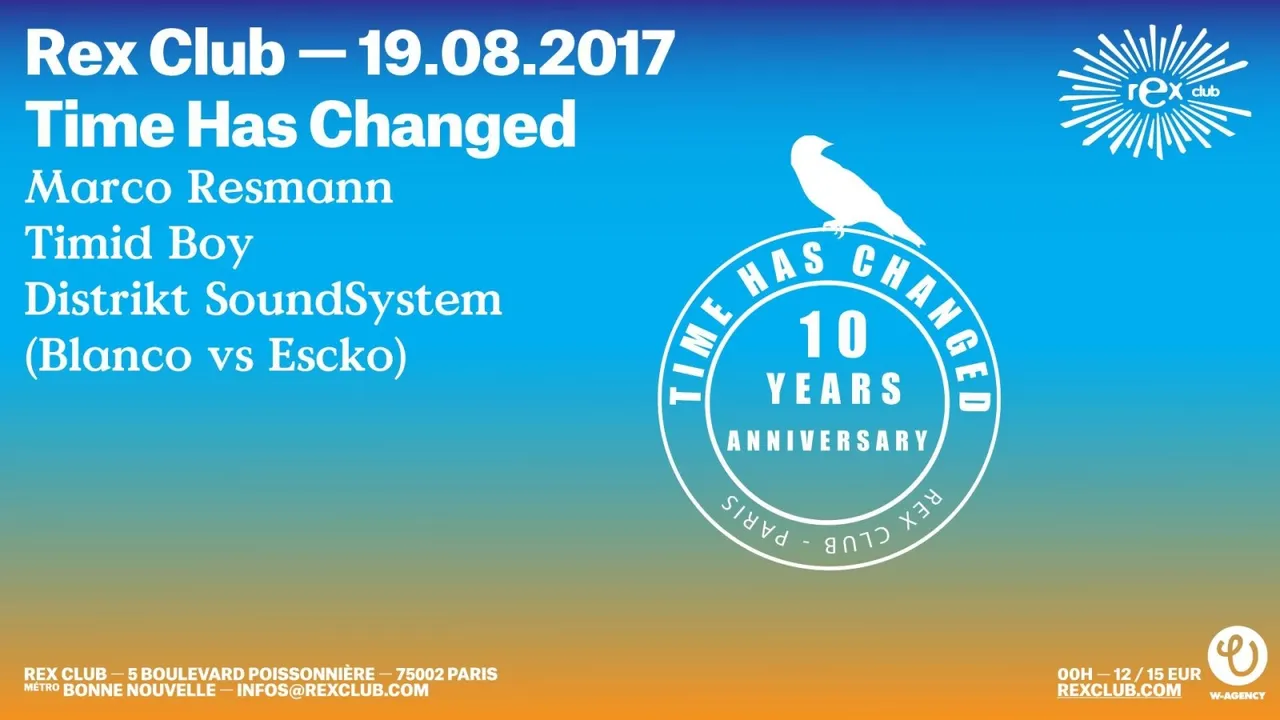 Time Has Changed: Marco Resmann, Timid Boy, Distrikt SoundSystem