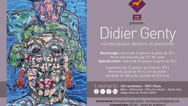 Exposition du peintre Didier Genty