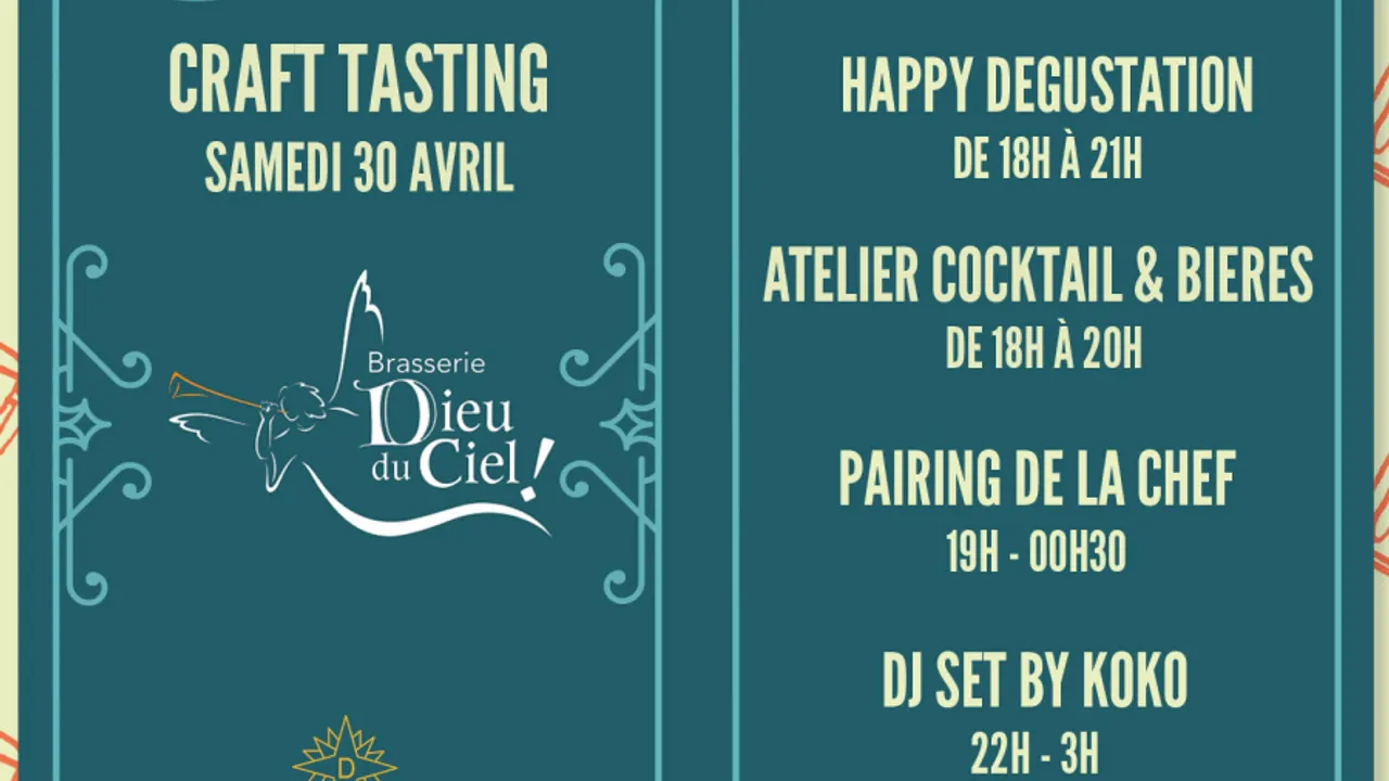 PARIS BEER WEEK #3 // CRAFT TASTING by Dieu Du Ciel