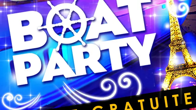 Boat Party à Paris