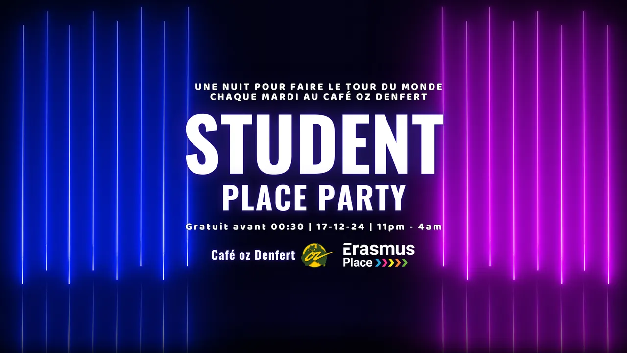STUDENTS PLACE @ CAFE OZ (DENFERT-ROCHEREAU)