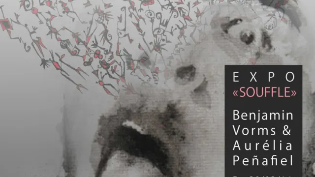 Expo Souffle, Benjamin Vorms et Aurélia Penafiel.