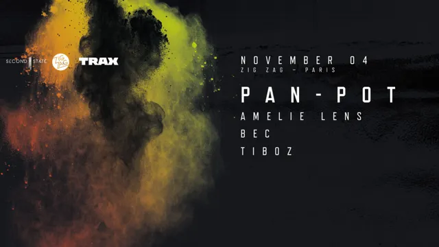 Zig Zag x Second State : Pan-Pot, Amelie Lens, Bec & Tibo'z