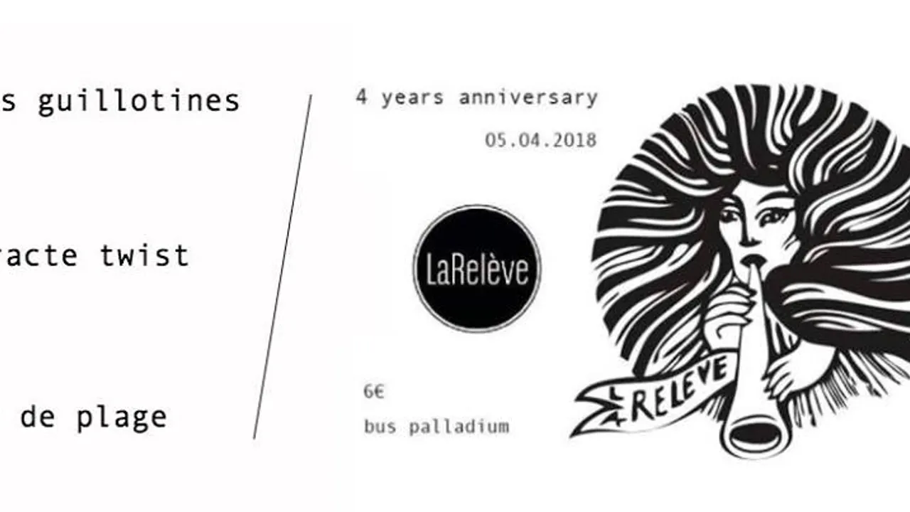 LaRelève 4 Years Anniversary // 20ème édition