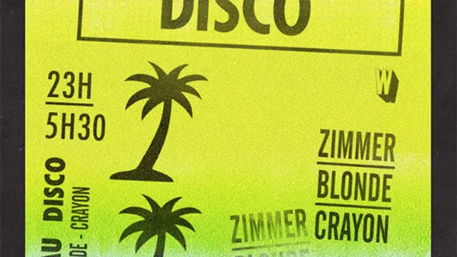 Nouveau Disco: Blonde, Zimmer, Crayon