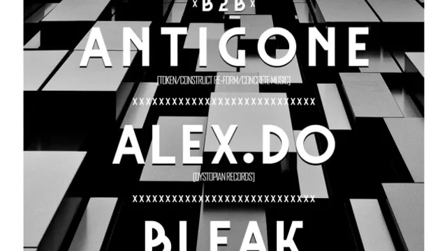 OPEN MINDED PRÉSENTE ZADIG B2B ANTIGONE, ALEX DO, BLEAK