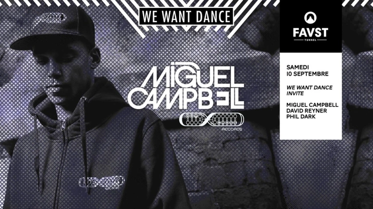 Faust x We Want Dance : Miguel Campbell, David Reyner, Phil Dark