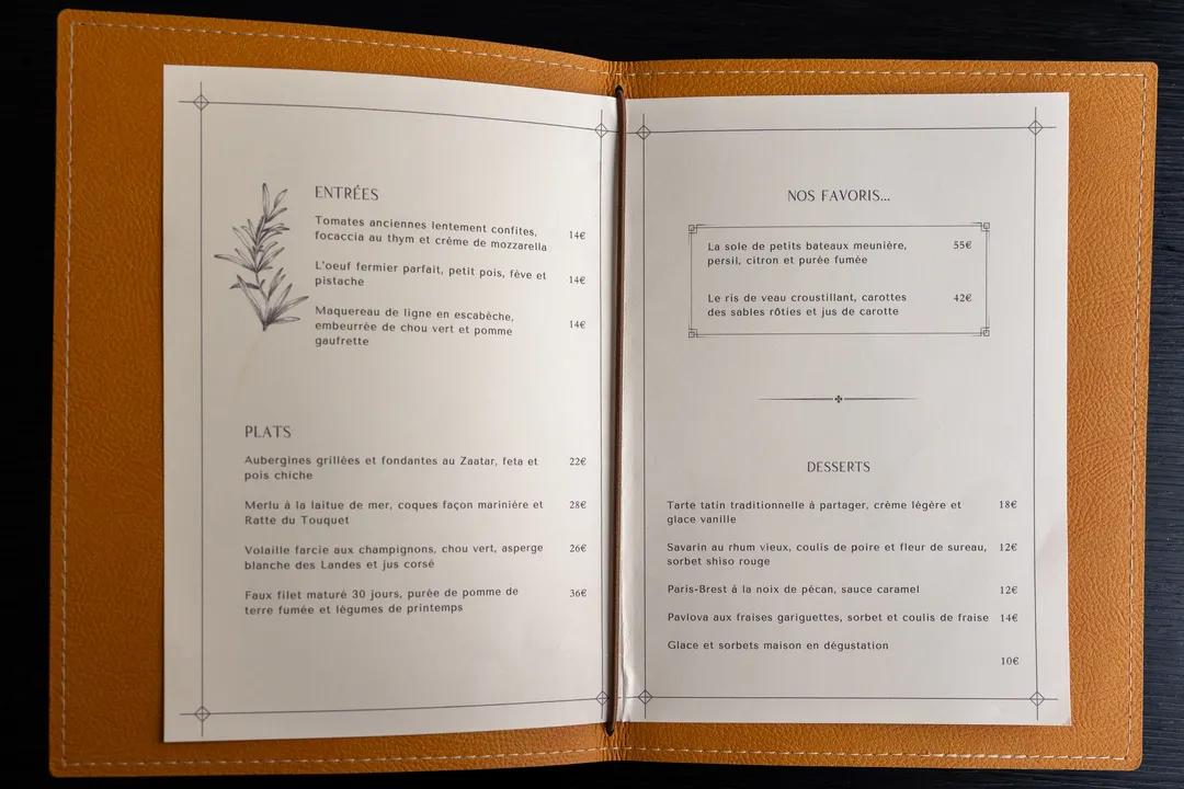 La Chaise Haute Restaurant Paris