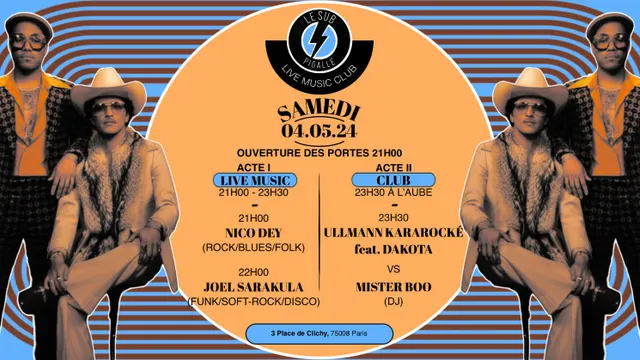 Joel Sarakula, Nico Dey, Ullmann Kararocké & DJ